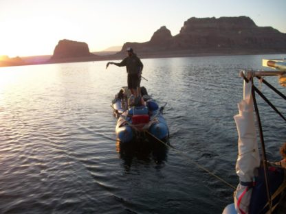 Early morning catch from a Cutthroat 2 on Lake Powell